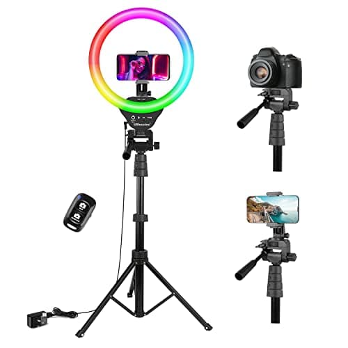 Oświetlenie telefonu komórkowego do selfie RGB