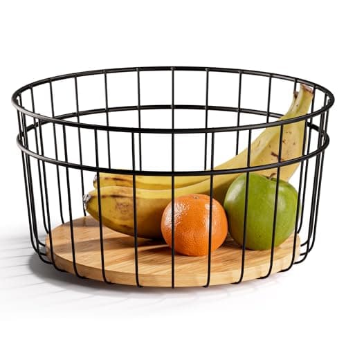 HB Design Co. Black Fruit Bowl 25 cm