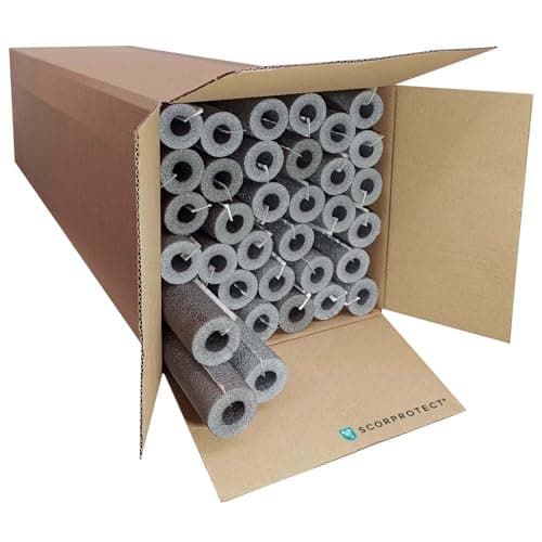 Scorprotect Samoprzylepna izolacja rur szara PE 1m