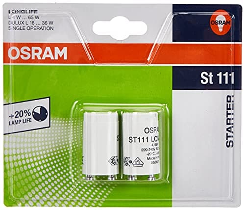 Osram Starter ST 111 Zapłonnik, 2 Sztuki