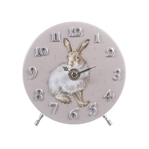 Wrendale Designs Zegar Kominkowy Winter Hare