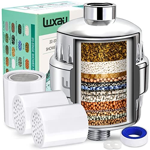 Luxau 20-stopniowy Filtr Prysznicowy Metaliczny