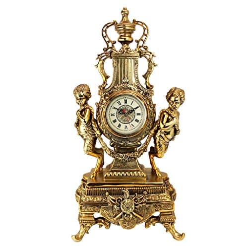 Design Toscano Zegar Kominkowy Grande Chateau Beaumont