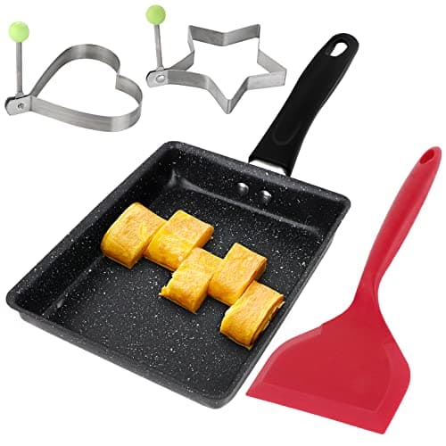 Haotian-X Tamagoyaki Zestaw Patelni do Omletów