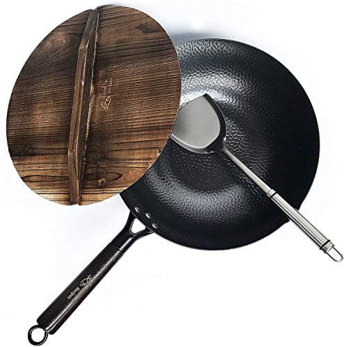 Souped Up Recipes Wok ze Stali Węglowej